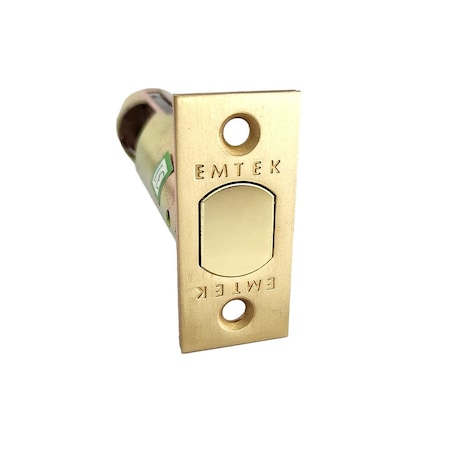 Emtek Satin Brass Latch EMDBL234S4 EMDBL234S4